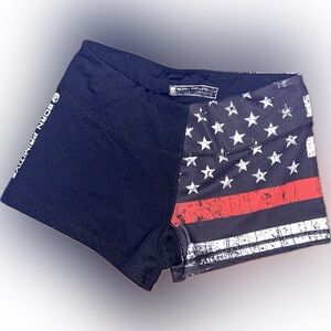 Born Primitive Thin Red Line Booty Shorts
